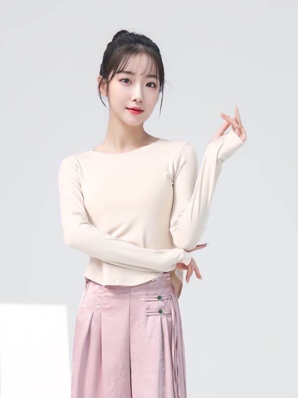 リボンブラウス 背中で結ぶ優美リボンブラウス